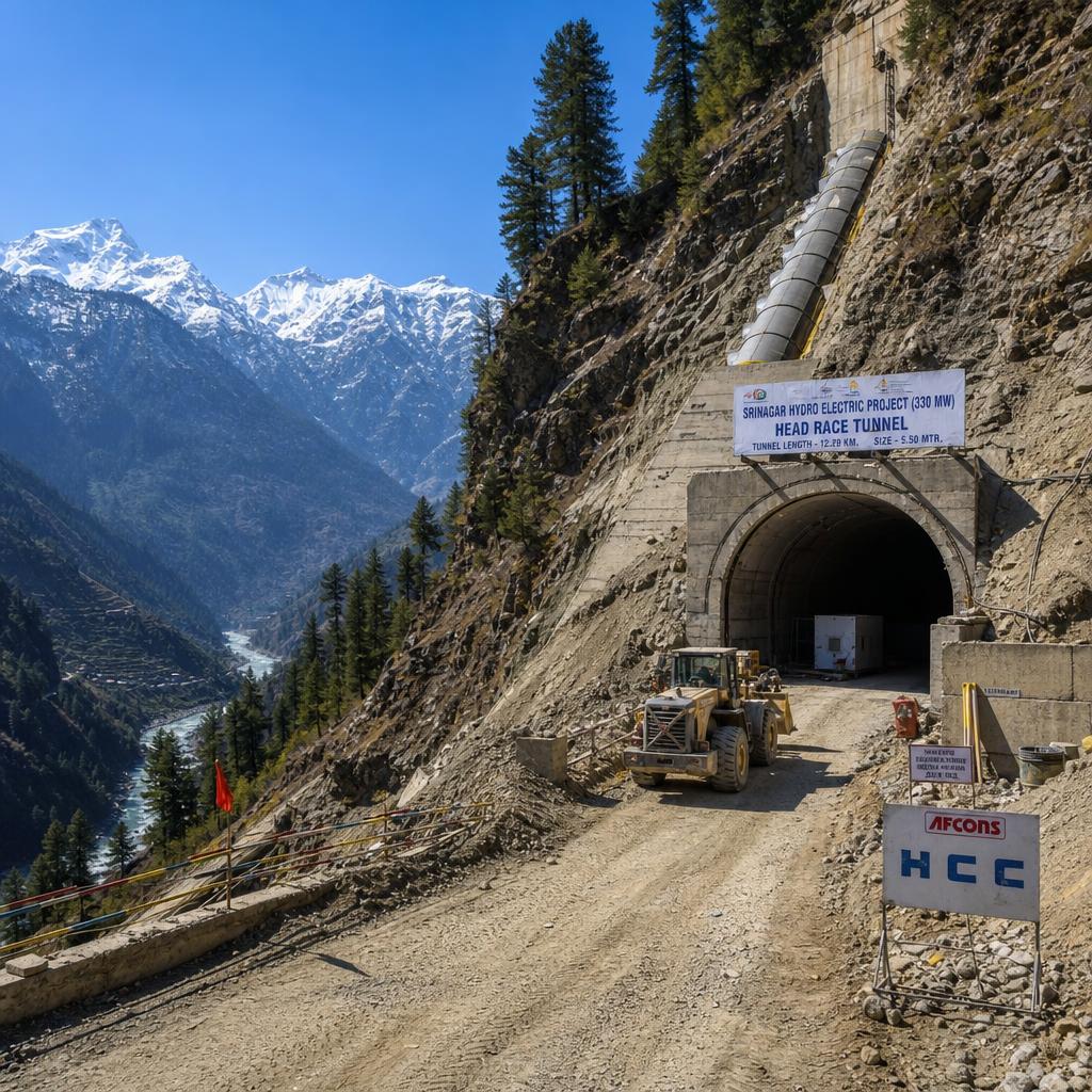 Srinagar Hydro-Electric Project — Head Race Tunnel